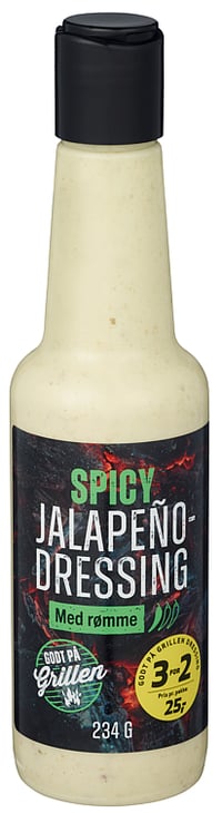 Spicy Jalapenodressing med Rømme