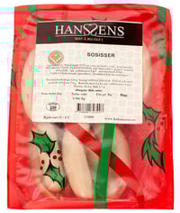 Sosisser Ca.500g Fr Hanssens