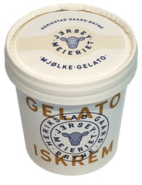 Jerseymeieriet Gelato Iskrem Jerseymjølk 125ml