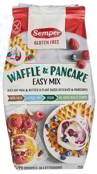 Semper Vaffel og Pannekake Easy Mix 250 g