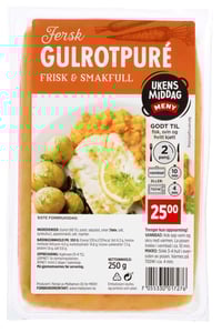 Gulrotpuré 250g Meny
