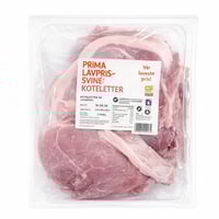 Prima Lavpris svinekoteletter