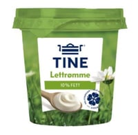 Lettrømme 10% 175g Tine