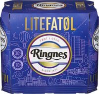 Ringnes Lite Fatøl Glutenfri 6x0,5l, 3 l