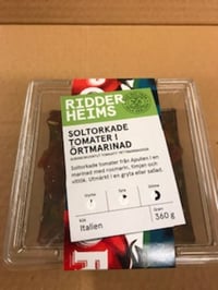 Soltørket Tomat Urtemarinert 150g Ridderheims