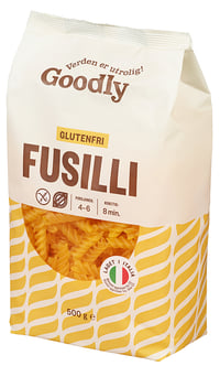 Fusilli Glutenfri 500g Goodly