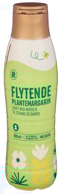 Flytende Margarin m/Rapsolje 500ml Rema 1000