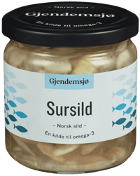 Gjendemsjø Sursild 380g