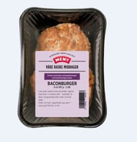 Baconburger 2x140g Meny