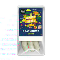 Bratwurst Urøkt 80% 270g Folkets Sommervibber