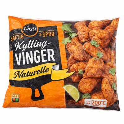Saftig Kylling Vinger Naturelle