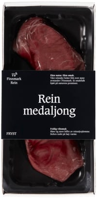 Rein Medaljong Frys 300g Finnmark Rein