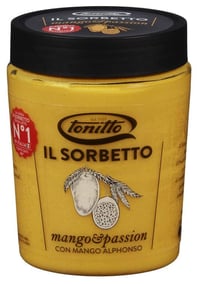 Sorbetto Mango & Pasjonsfrukt 0,5 l