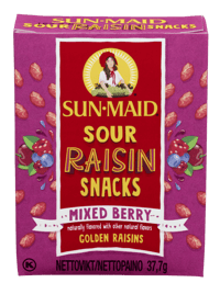 Sun-Maid Rosiner Sour Mixed Berry 38g