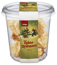 Coop Kokosmakroner 220g