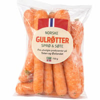 Norske gulrøtter sprø & søte