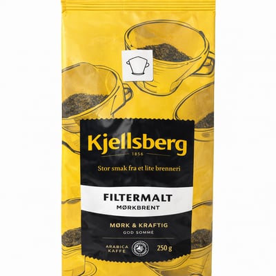 Kjeldsberg Filtermalt Mørkbrent