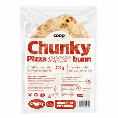 Coop Chunky Pizzabunn