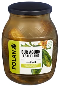 Polan Sur Agurk i Saltlake 840g