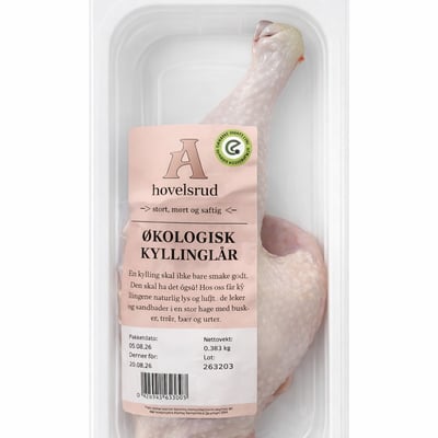 Økologisk kyllinglår