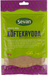 Køftekrydder Malt Krydder 50g Sevan