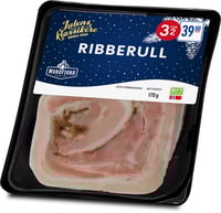 Ribberull 170g Skivet