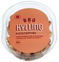 Pizzatopping Bbq Kylling 100g R