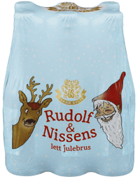 Rudolf Nissens Lett Julebrus 6stk x 0,33l
