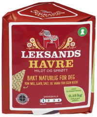 Leksands Knekkebrød Havre 200g