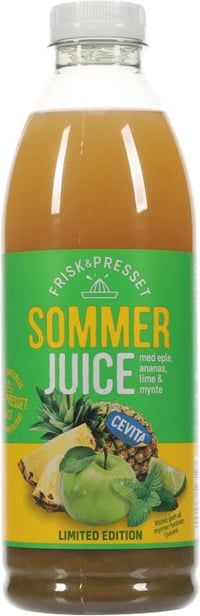 Sommer Juice Eple&Ananas&Mynte 1l Cevita