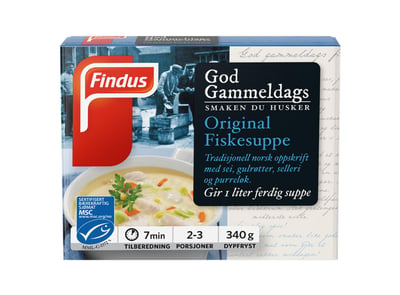 Fiskesuppe God Gammeldags 500g Findus