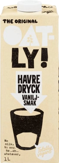 Havredrikk Vaniljesmak 1l Oatly