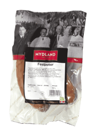 Mydland Gard Festpølser 600g