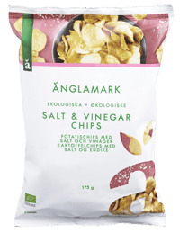Änglamark Chips Salt & Vinegar