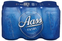 Aass Fatøl 6x0,33l, 1,98 l