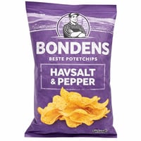 Bondens Beste Potetchips Havsalt & Pepper