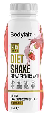 Bodylab Diet Shake Rtd Strawberry Milkshake