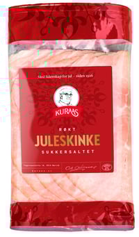 Juleskinke Røkt Skåret Kuraas