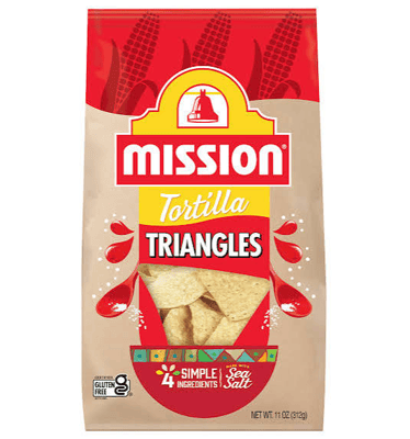 Mission Tortillachips Triangle 12x500g