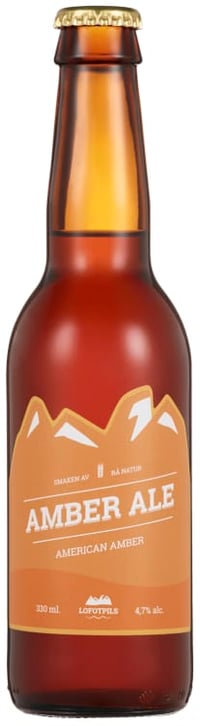 Amber Ale 0,33l flaske Lofotpils