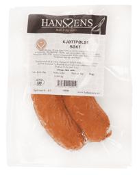 Hanssens Røkt Kjøttpølse 2pk 280g