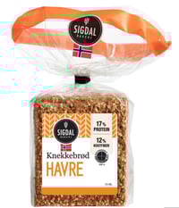 Knekkebrød Havre 220g Sigdal