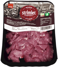 Coop Strimlet Storfekjøtt 300g