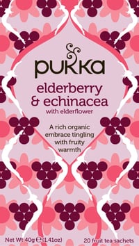 Elderberry &Echinacea Urtete 20pos Pukka