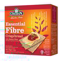 Knekkebrød Fiber glutenfri 125g Orgran