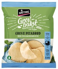 Pitabrød Grove 400g Hatting