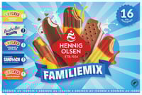 Familiemix 16stk Hennig Olsen