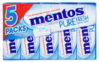Mentos Gum Pure Fresh Mint 5pk 66g