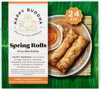 Happy Buddha Vårrull Kylling og Grønnsaker 24x10