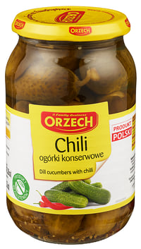 Agurk Orzech Chili Konserwowe 830g